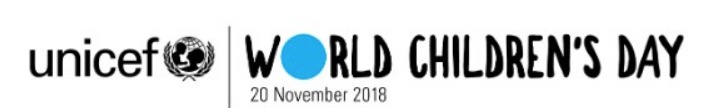 UNICEF World Children's Day 2018 Logo