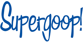 Supergoop logo intelligent messaging for business example